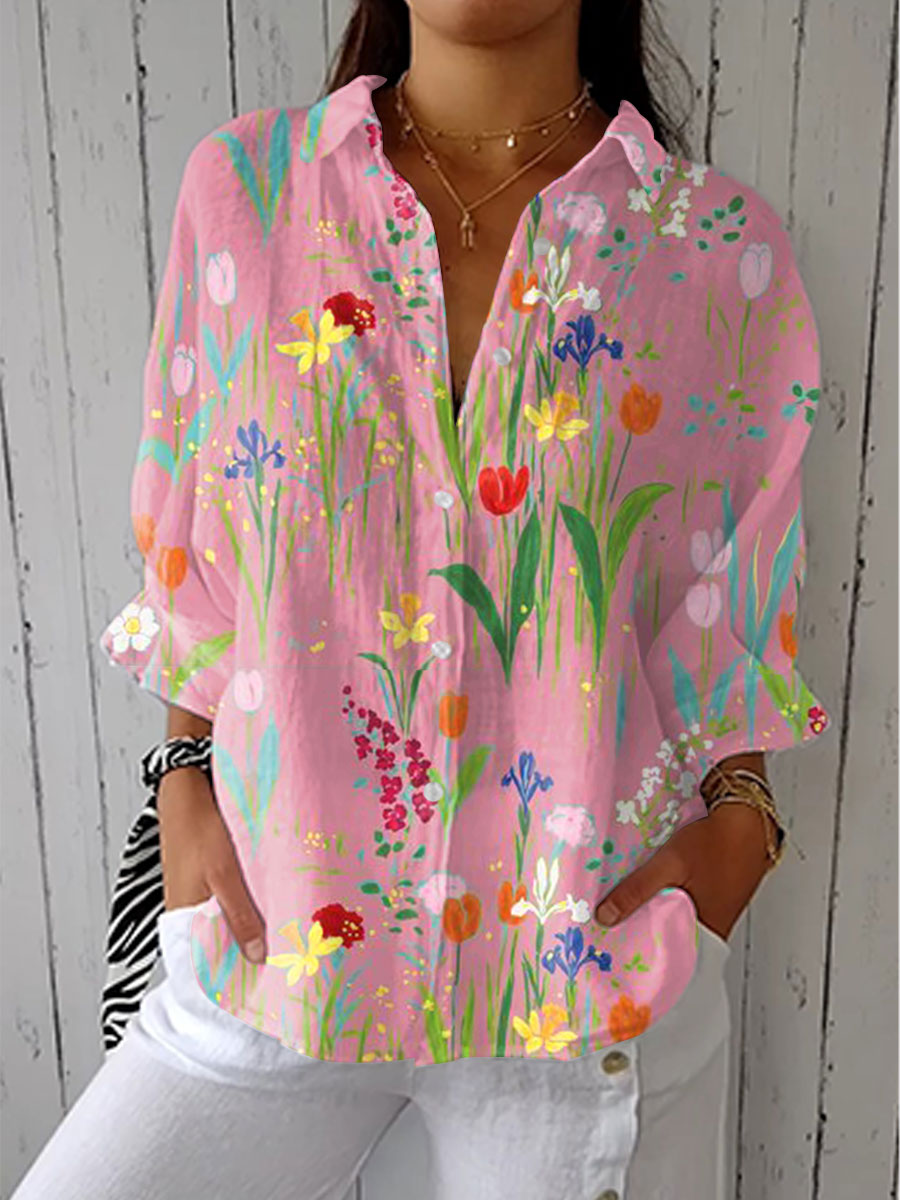 Patricia | Blusa jardín de primavera