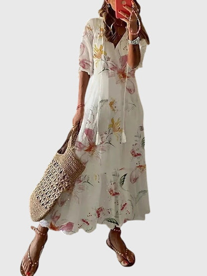 Rocío | Vestido boho vintage de verano