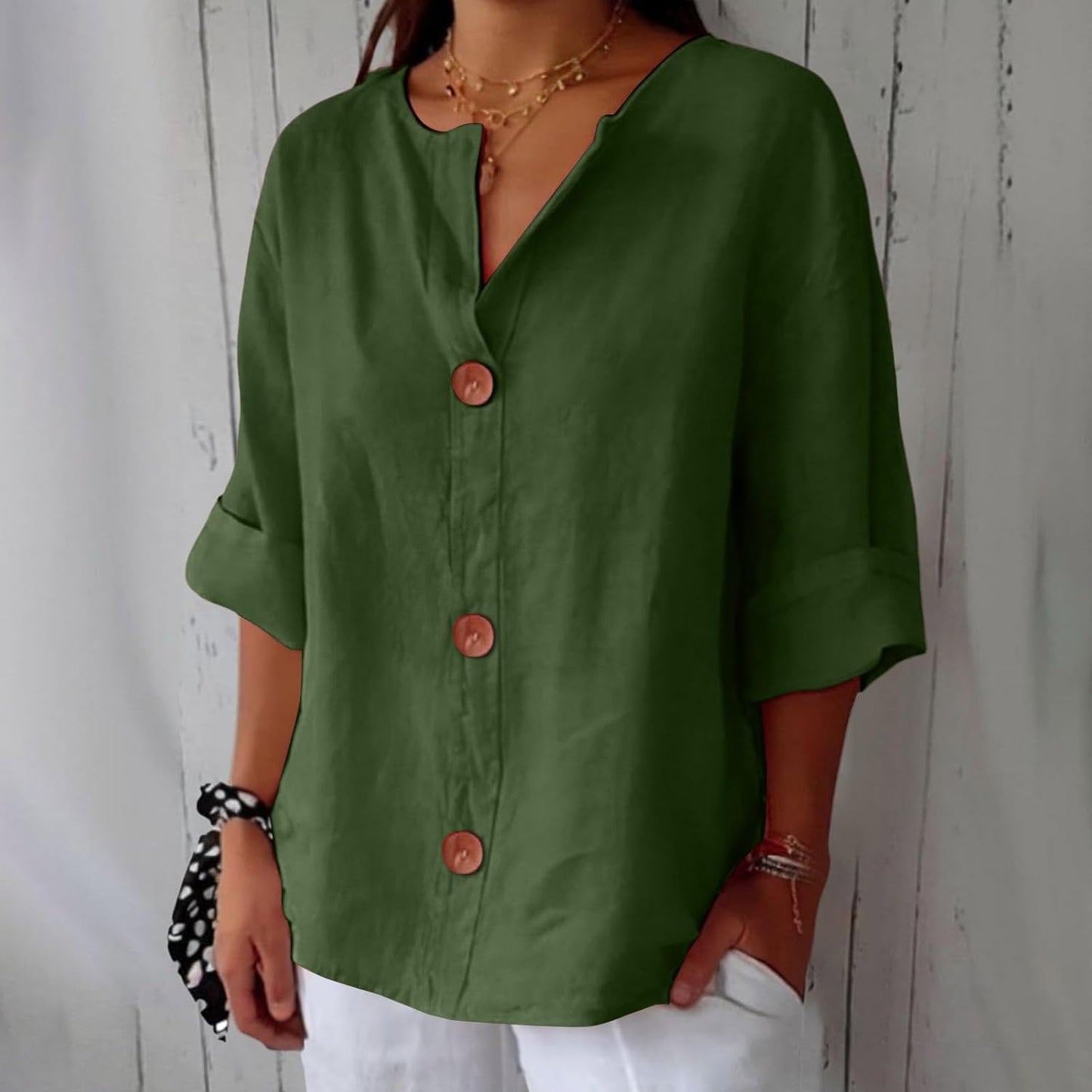 Verónica | Blusa de verano holgada