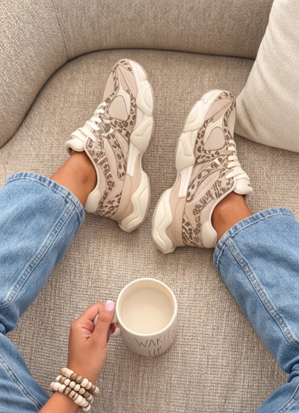 Lola | Zapatillas Leopardo