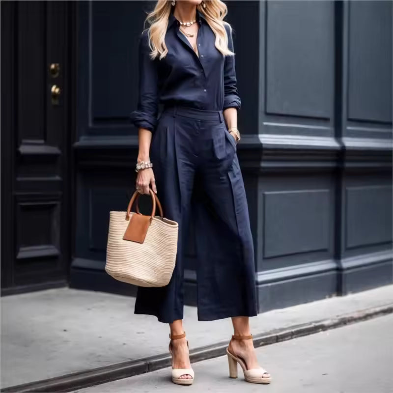 Nora™ || Conjunto holgado con pantalón