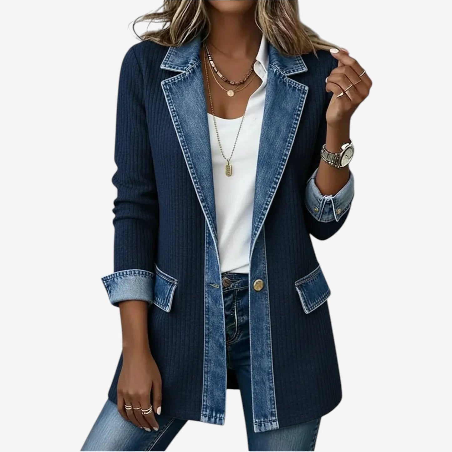 Emilia™ Chaqueta Vaquera Blend