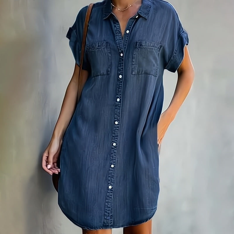 Belén | Vestido camisero abotonado