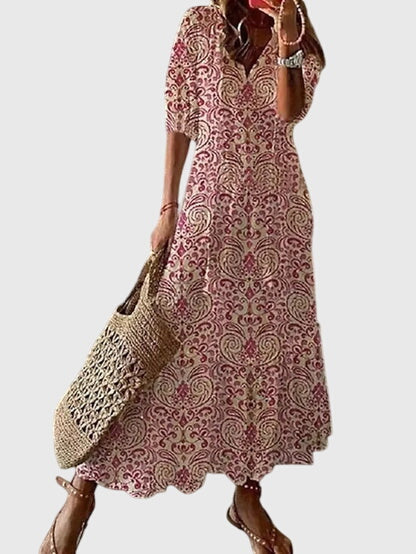 Rocío | Vestido boho vintage de verano