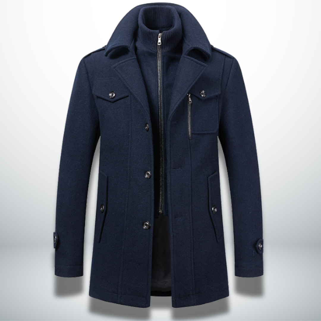 Laure™: el abrigo de invierno elegante y cómodo para hombre