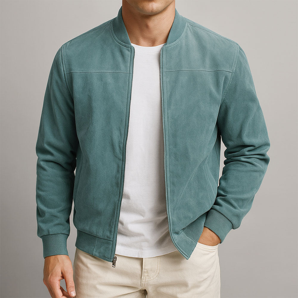 Marcos™ – La chaqueta de ante auténtico para hombre
