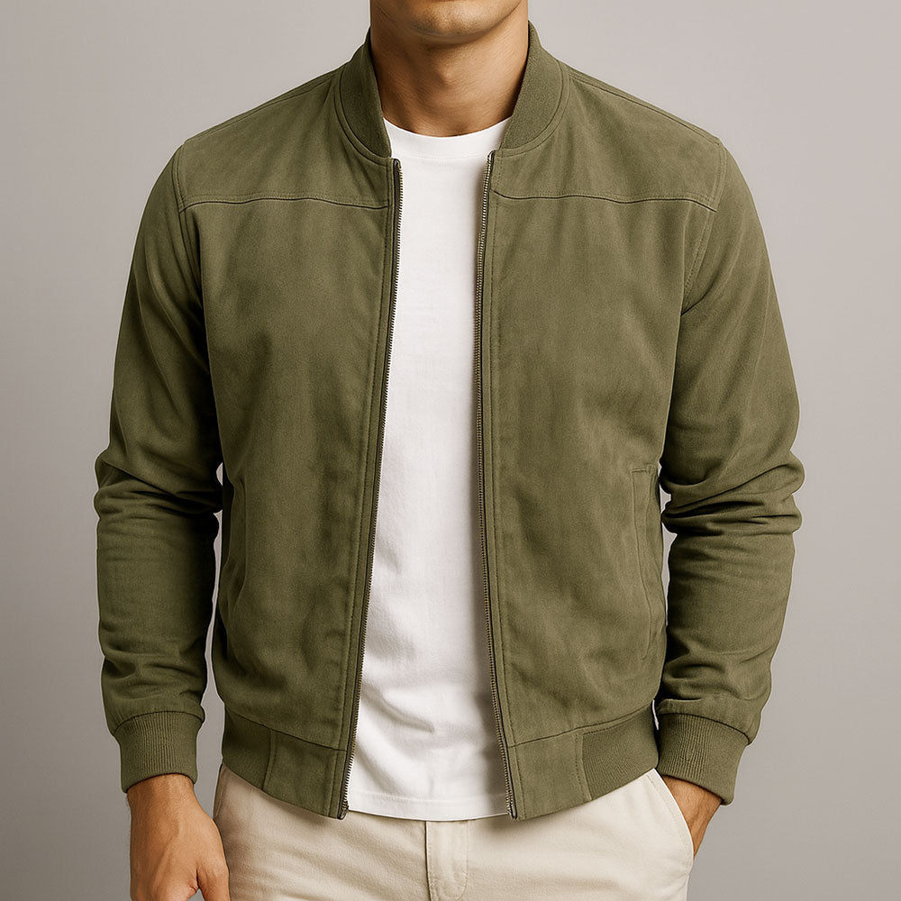 Marcos™ – La chaqueta de ante auténtico para hombre