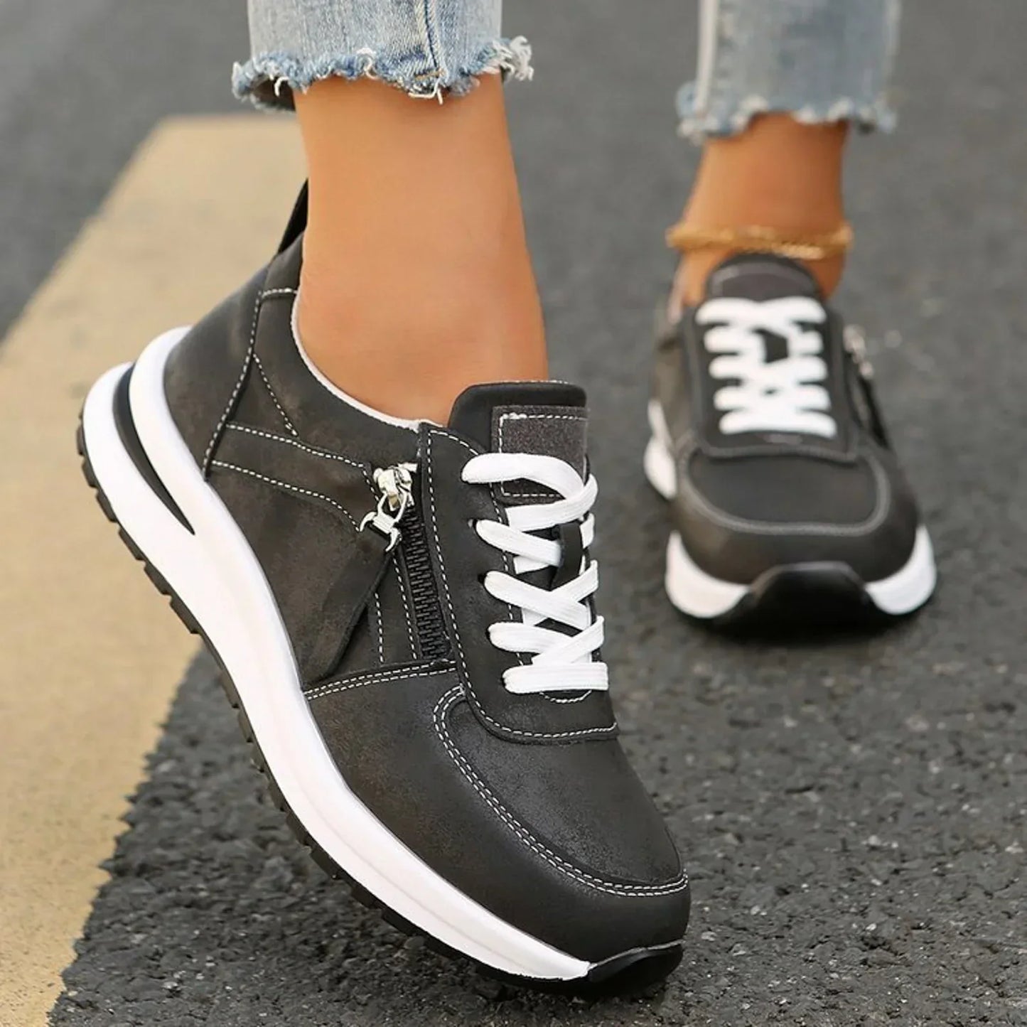 Blanca | Zapato ortopédico cómodo