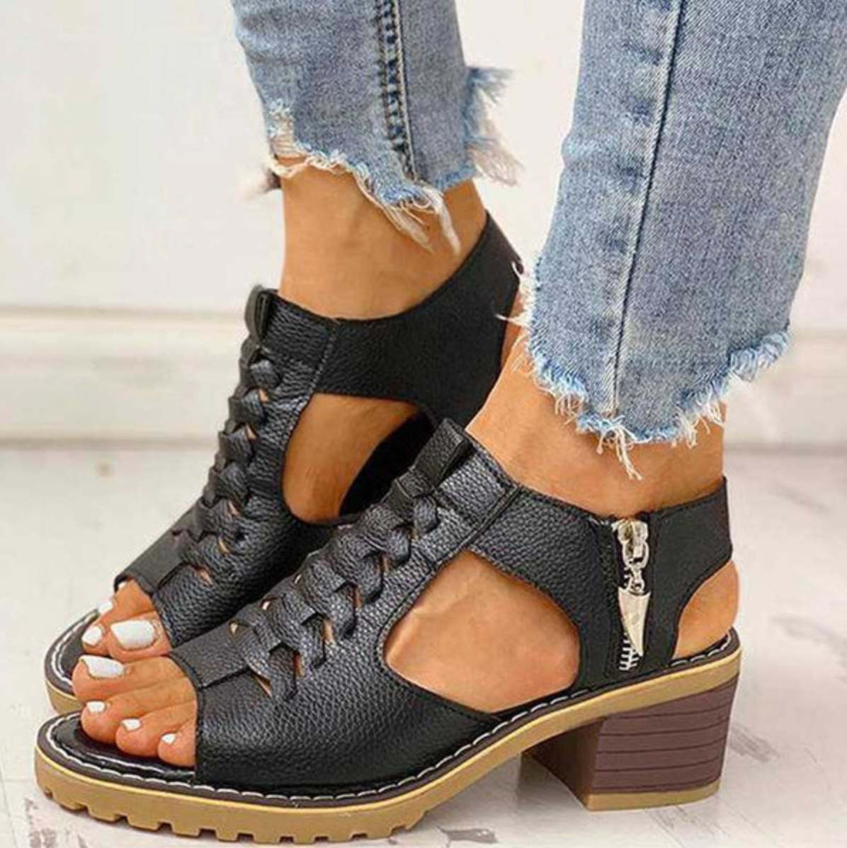 Lola | Sandalias elegantes de tacón alto