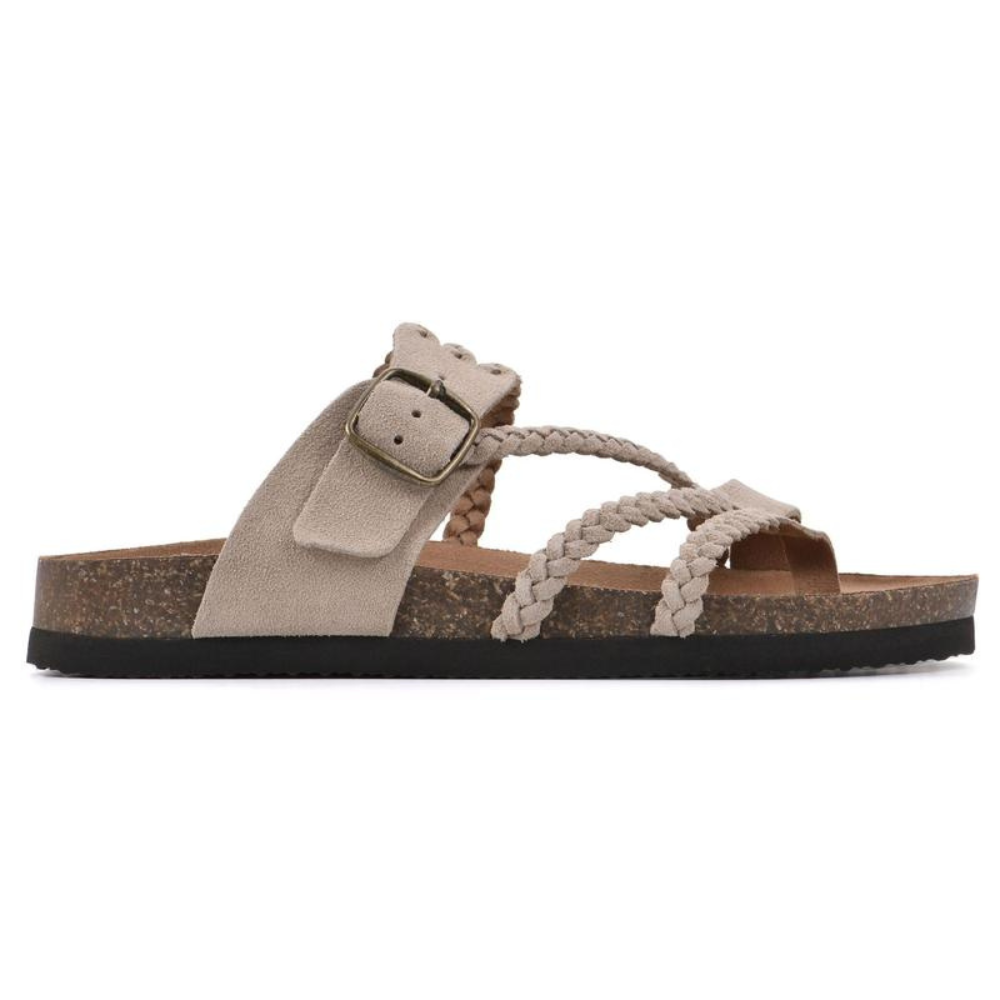 Carlota | Sandalias de corcho trenzadas