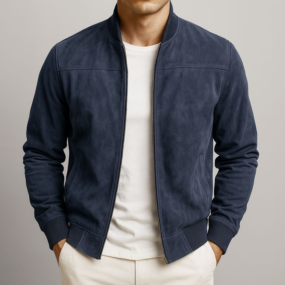 Carlos | Chaqueta de ante para hombre