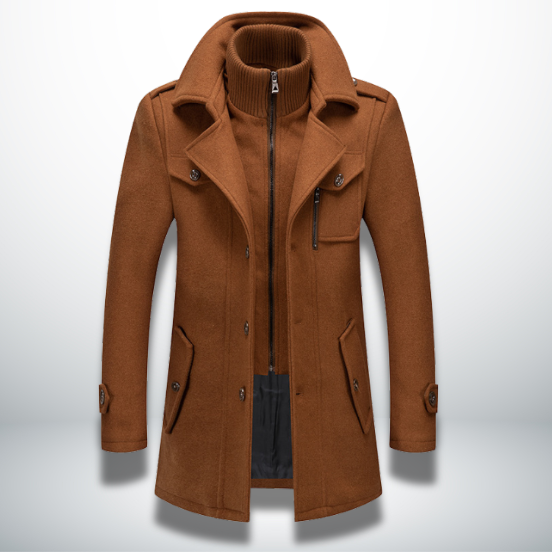 Laure™: el abrigo de invierno elegante y cómodo para hombre