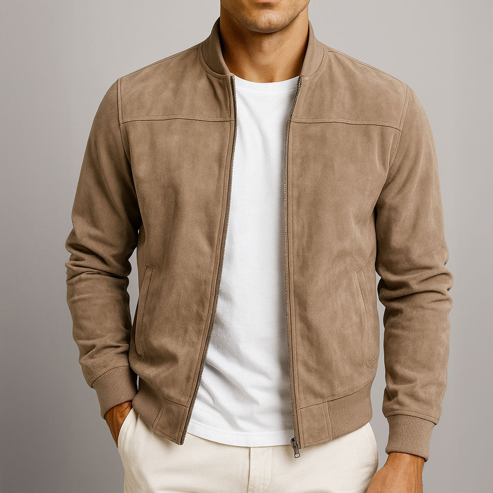 Carlos | Chaqueta de ante para hombre