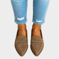 Jimena™ | Mocasines de ante