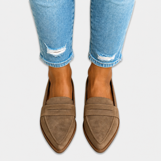 Jimena™ | Mocasines de ante