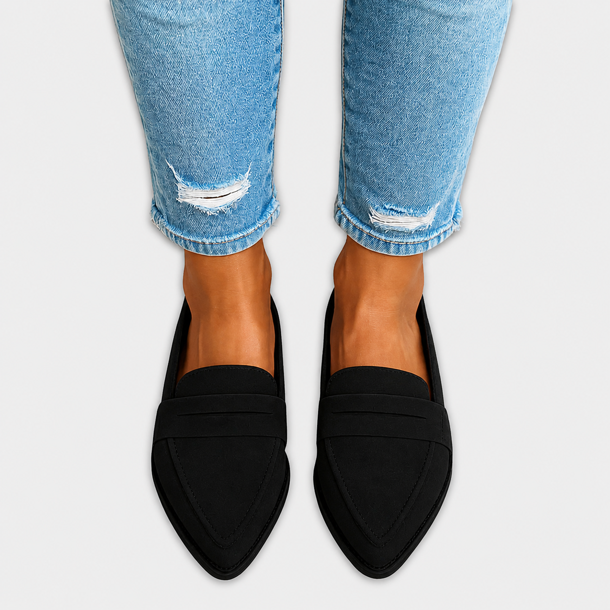 Jimena™ | Mocasines de ante