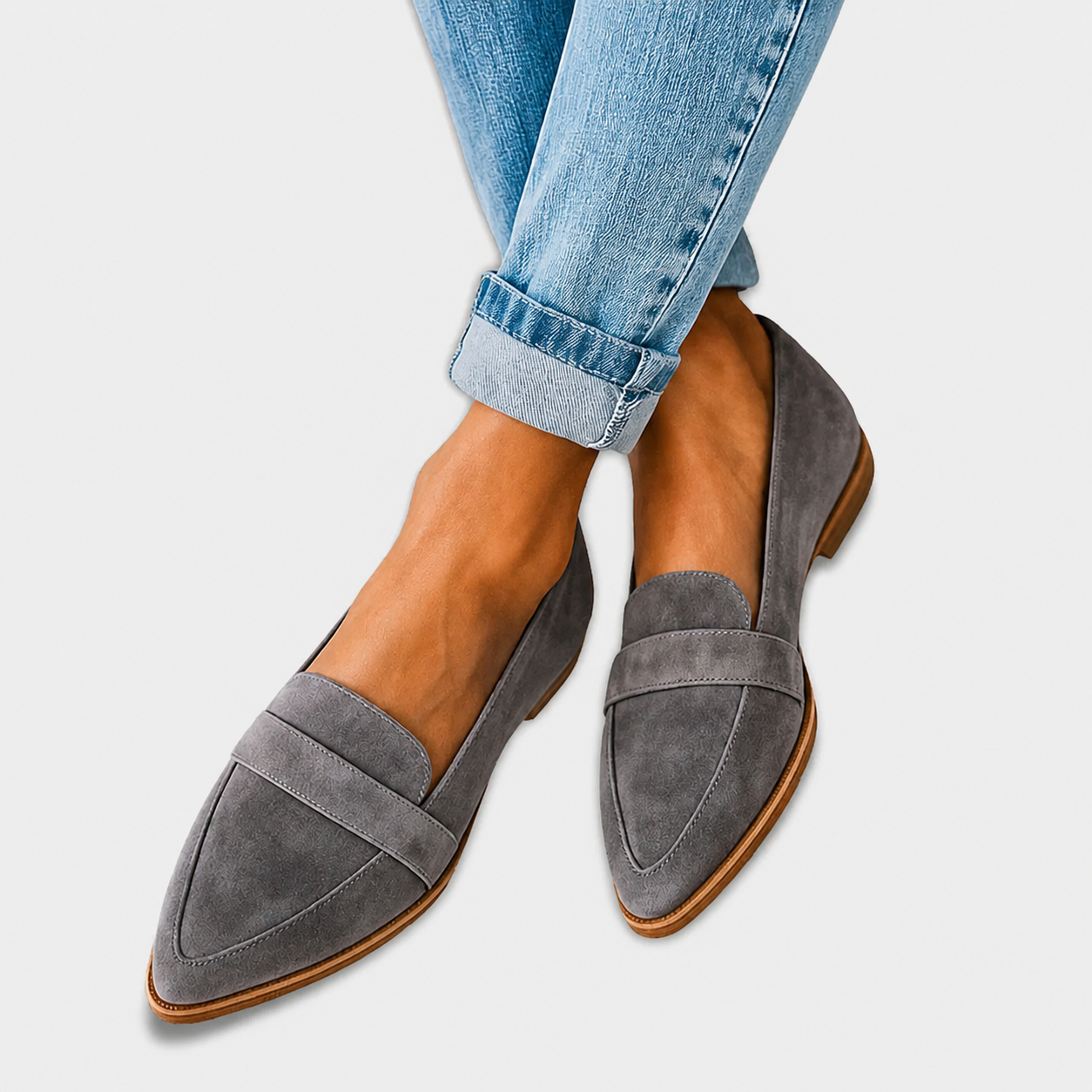 Jimena™ | Mocasines de ante