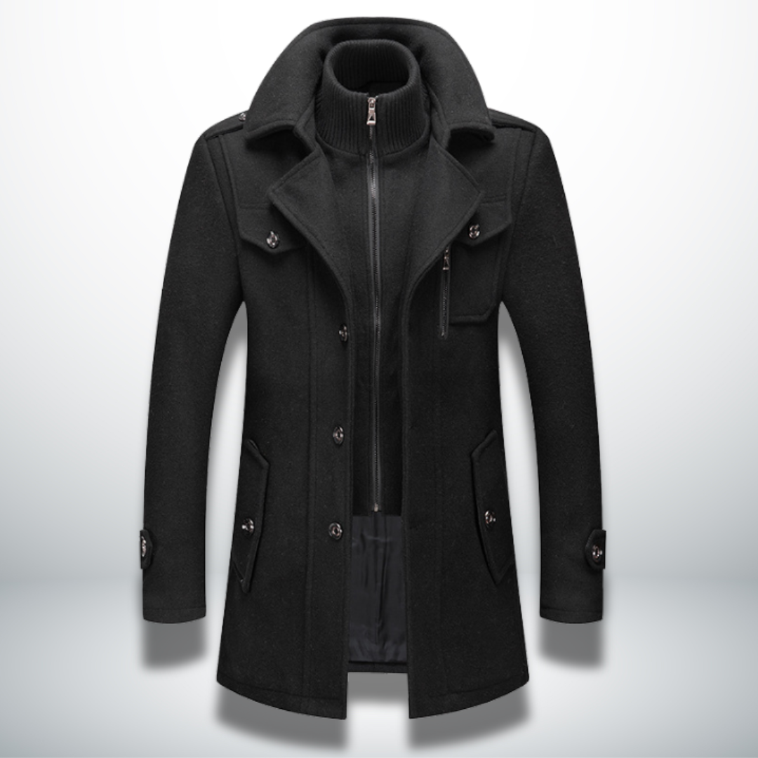 Laure™: el abrigo de invierno elegante y cómodo para hombre