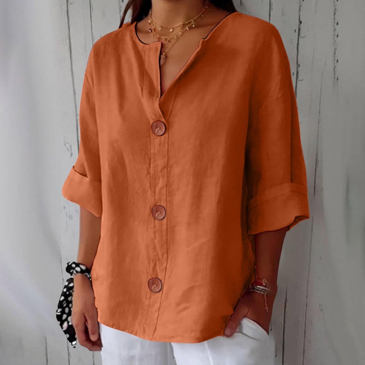 Verónica | Blusa de verano holgada