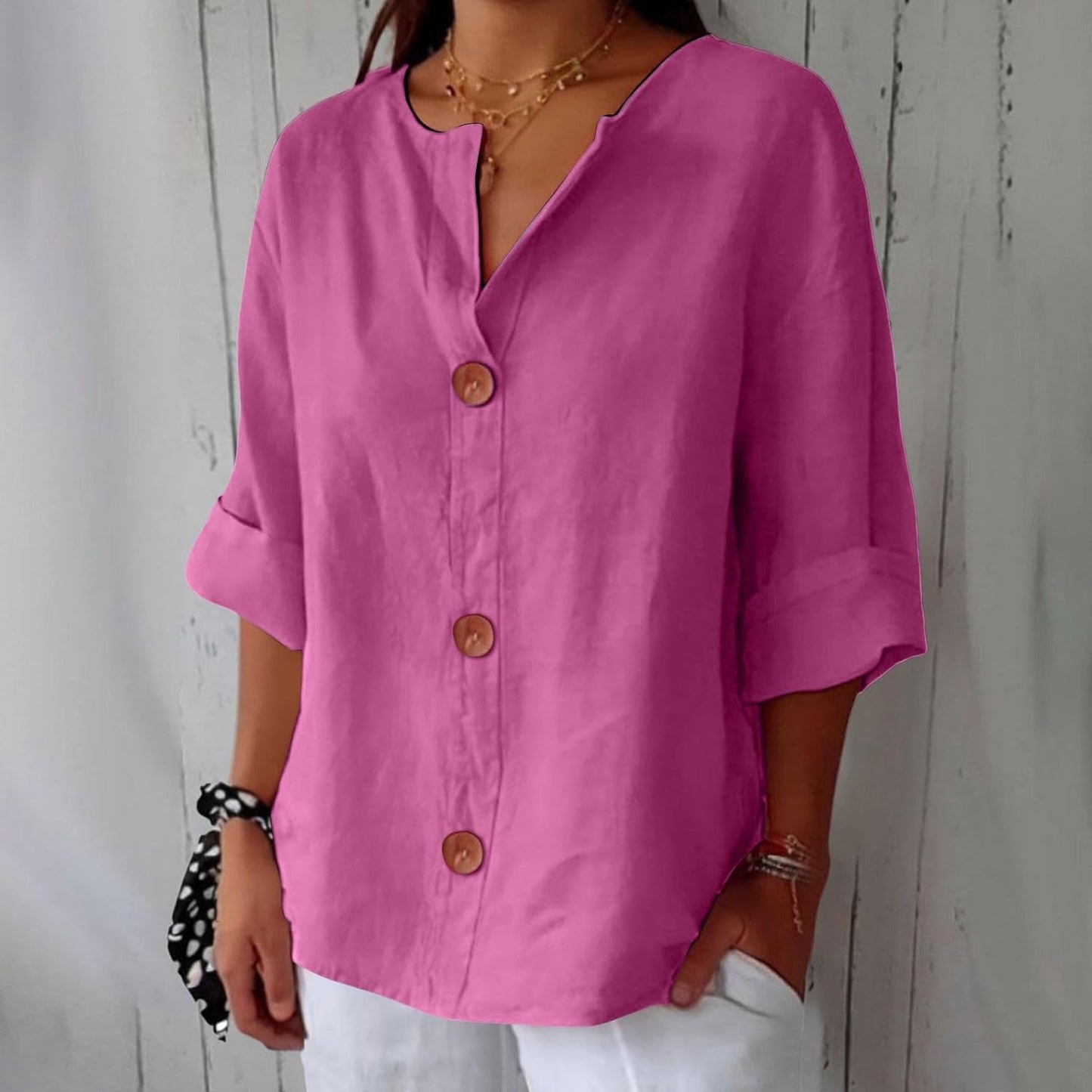 Verónica | Blusa de verano holgada