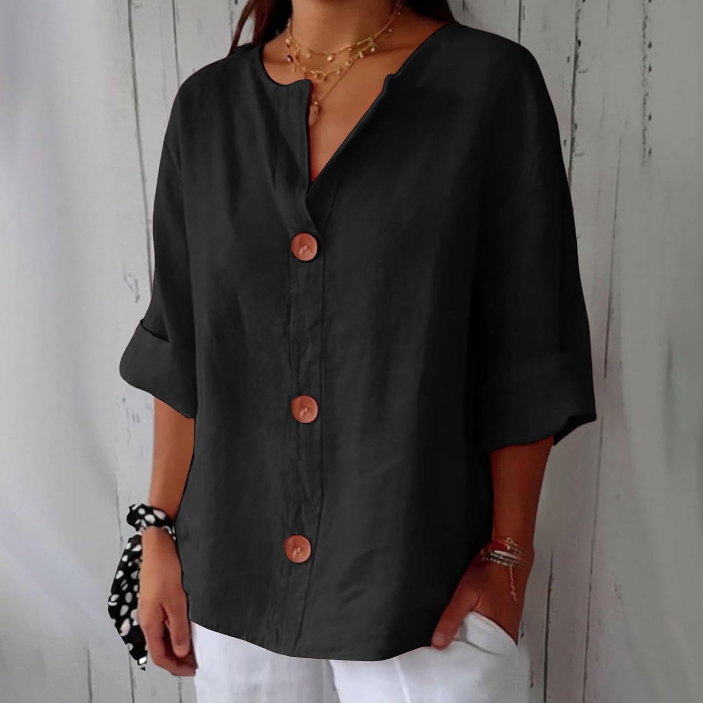 Verónica | Blusa de verano holgada