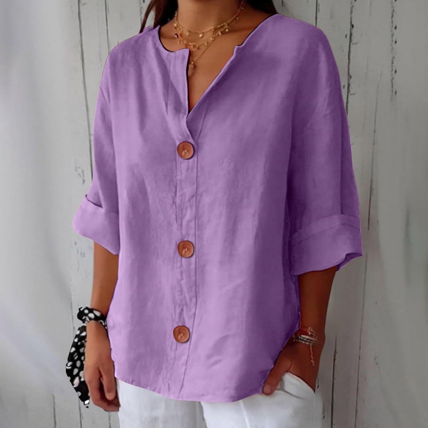 Verónica | Blusa de verano holgada