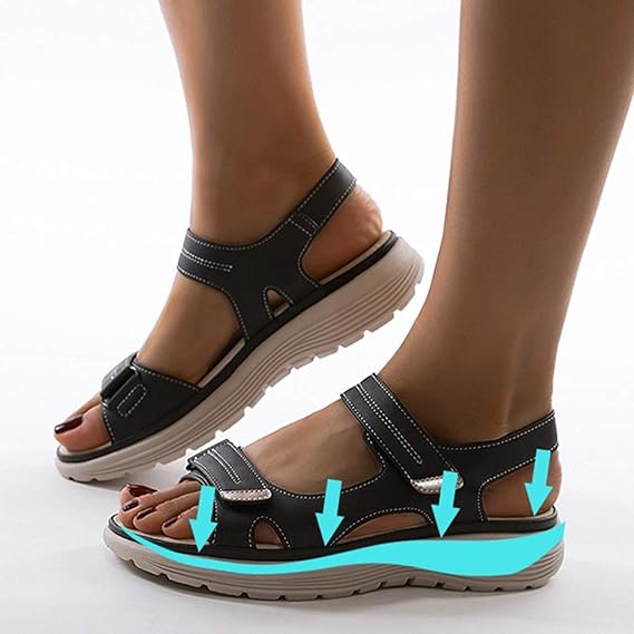 Aitana | Sandalias ortopédicas de piel