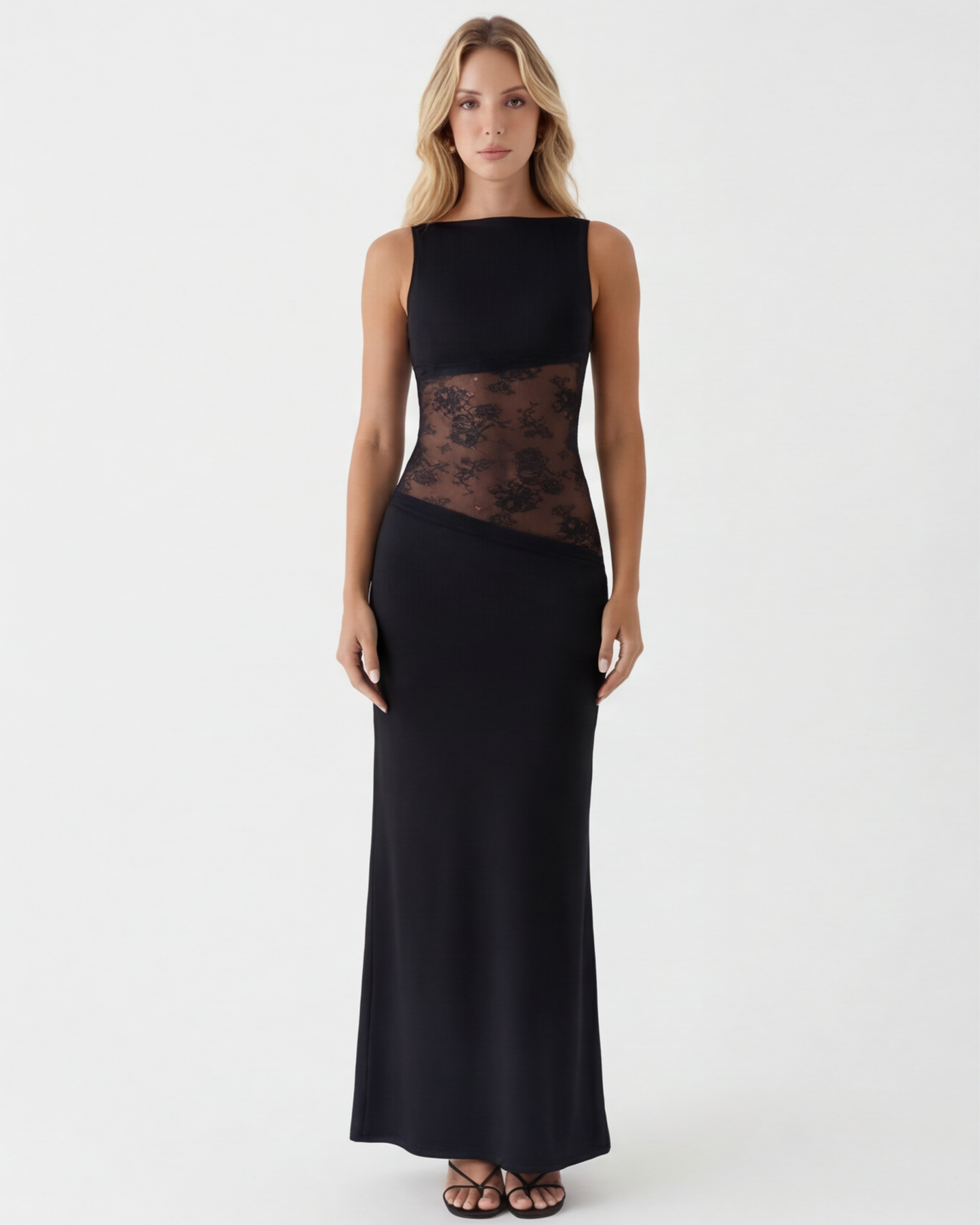 Aitana | Vestido largo con corte vaporoso