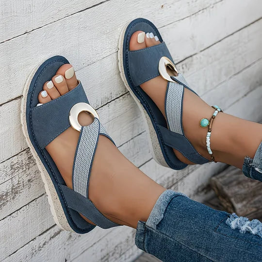 Luna | Sandalias ergonómicas de tiras cruzadas