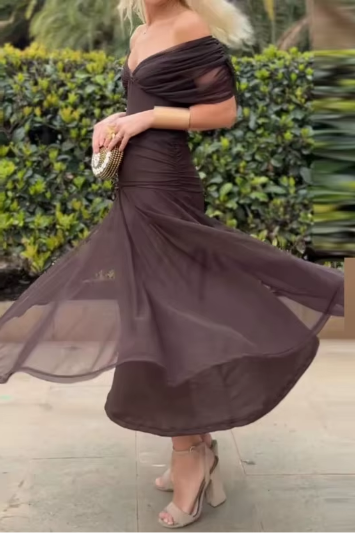 Vestido Luisa Escote en V