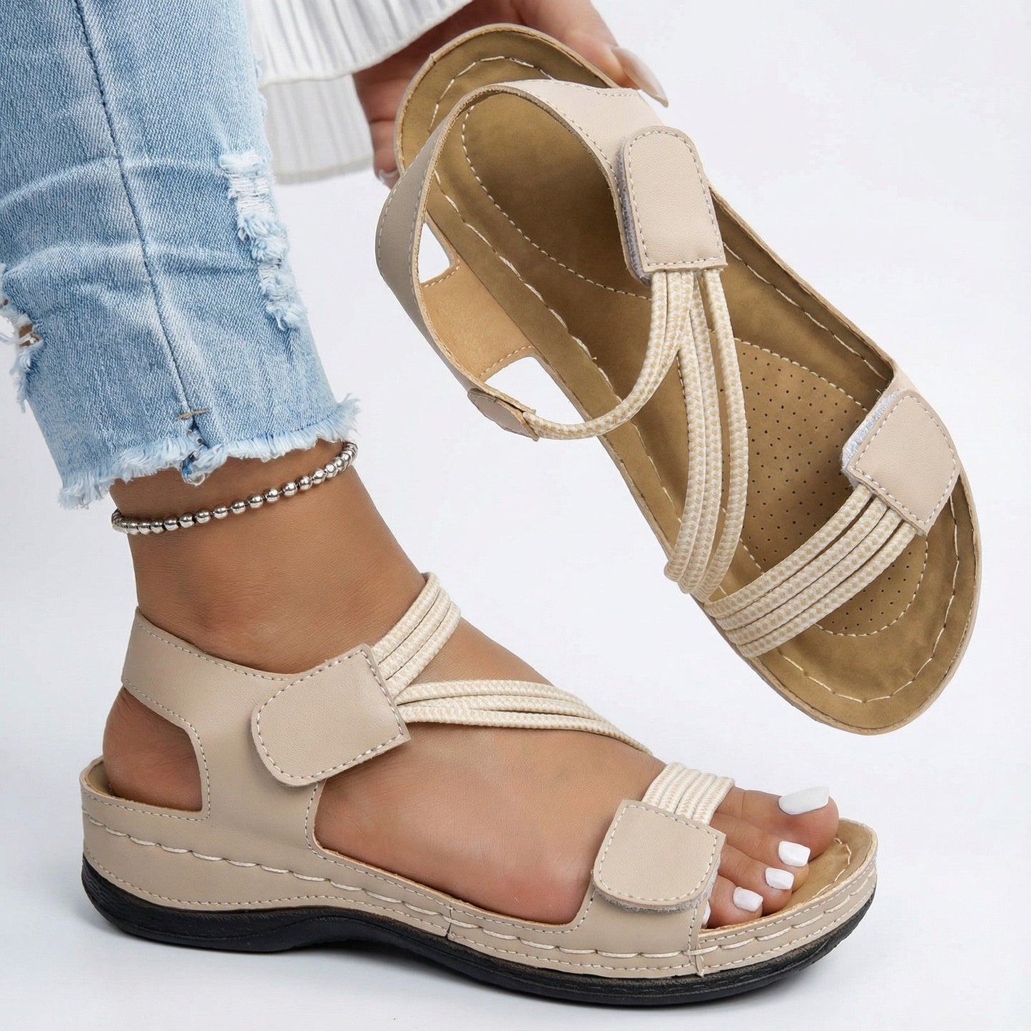 Juanita - Sandalias ortopédicas cómodas
