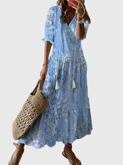 Rocío | Vestido boho vintage de verano