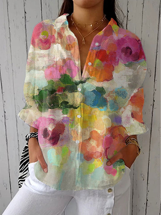 Tania | Blusa sueños de acuarela