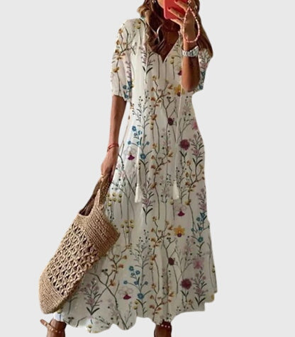 Rocío | Vestido boho vintage de verano