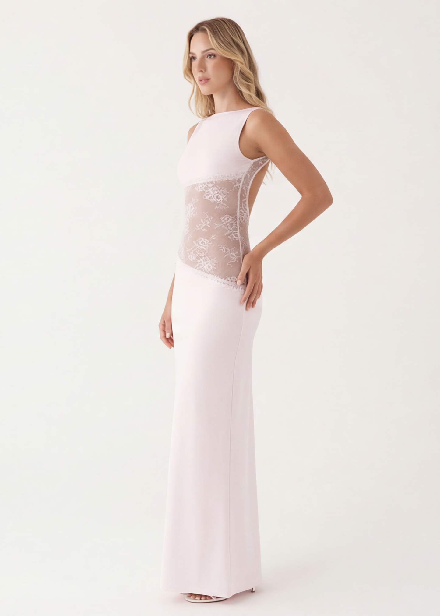 Aitana | Vestido largo con corte vaporoso