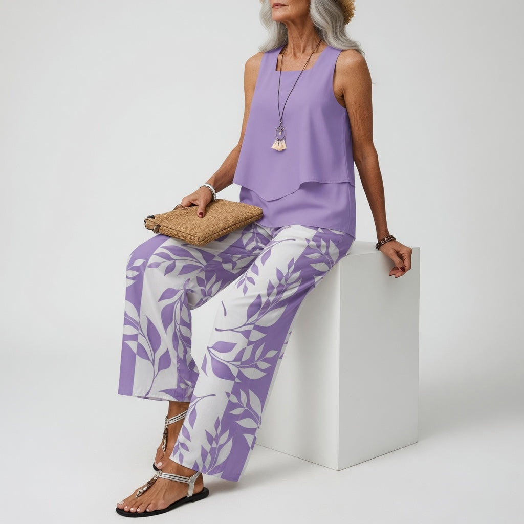 Amanda | Conjunto Fioritura Lavanda