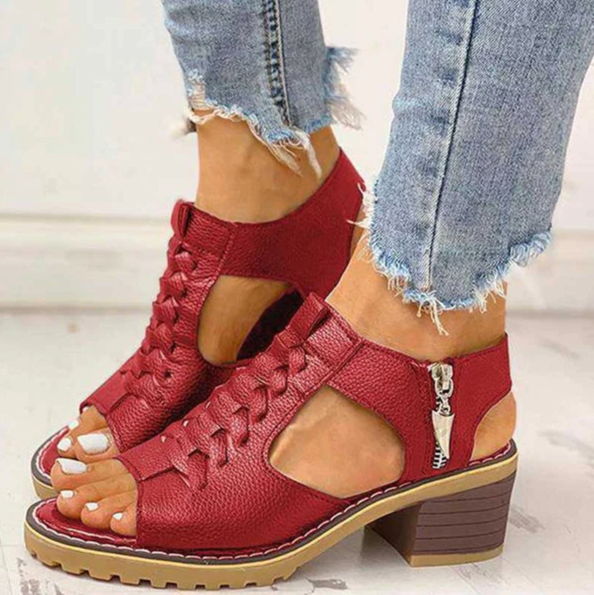 Lola | Sandalias elegantes de tacón alto