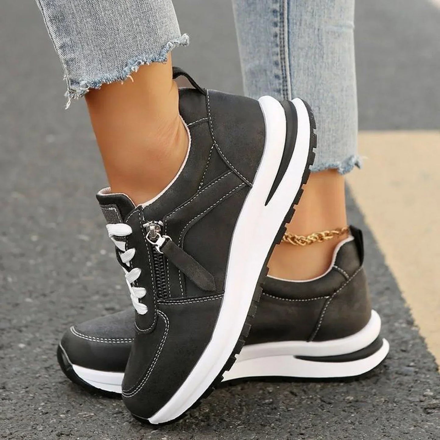 Blanca | Zapato ortopédico cómodo
