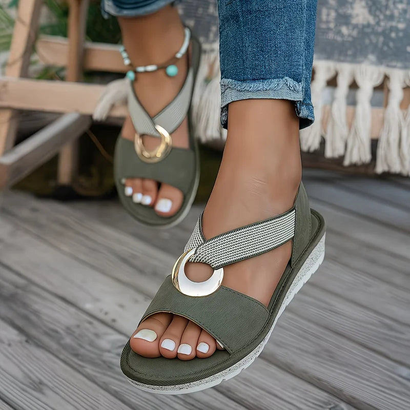 Luna | Sandalias ergonómicas de tiras cruzadas
