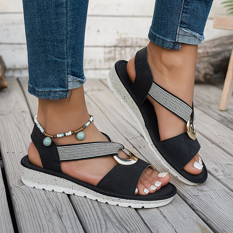 Luna | Sandalias ergonómicas de tiras cruzadas