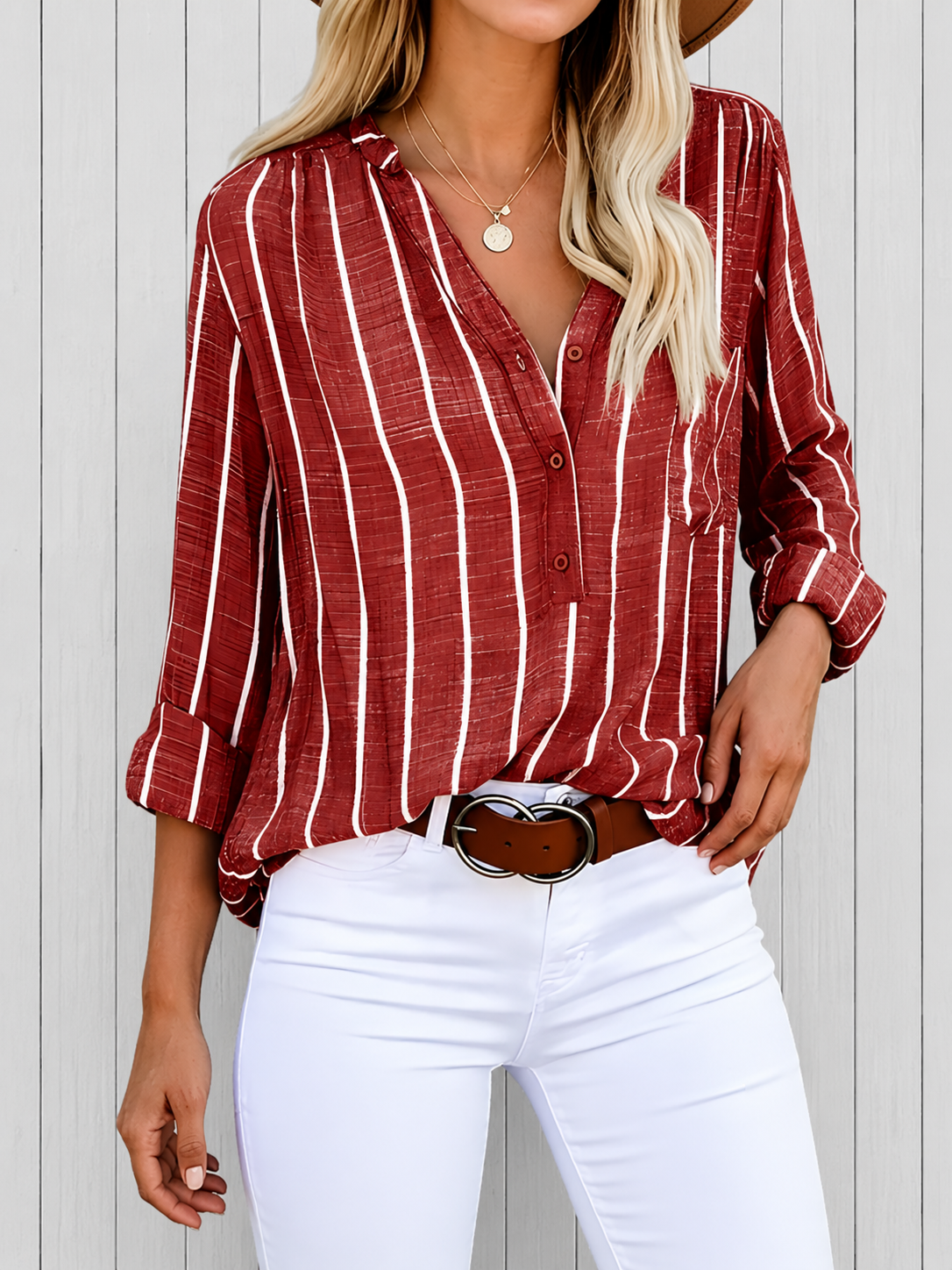 Mireia | Blusa de rayas con estilo