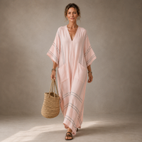 Pilar | Vestido Kaftán Largo