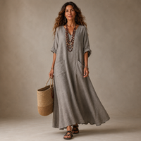 Marina | Vestido Kaftán Largo