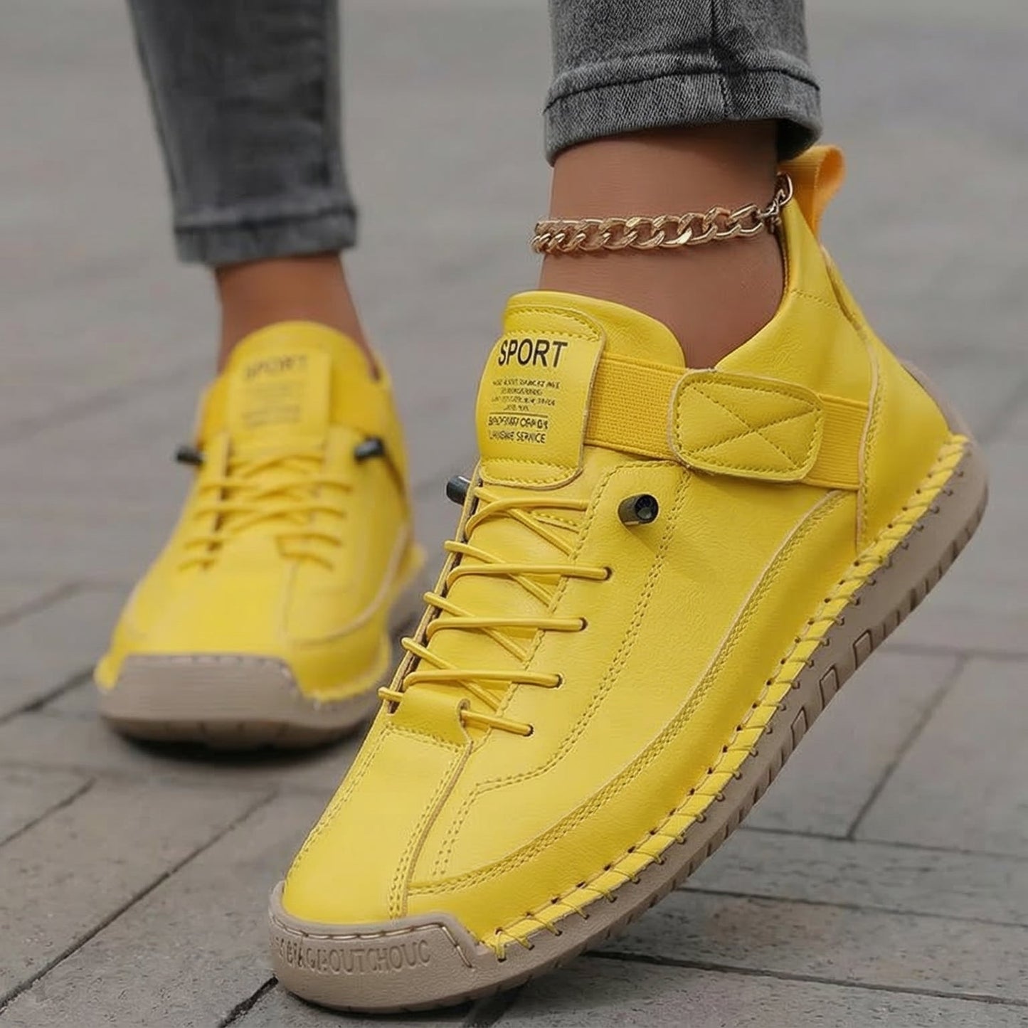 Leonor | Zapatos ortopédicos efecto piel