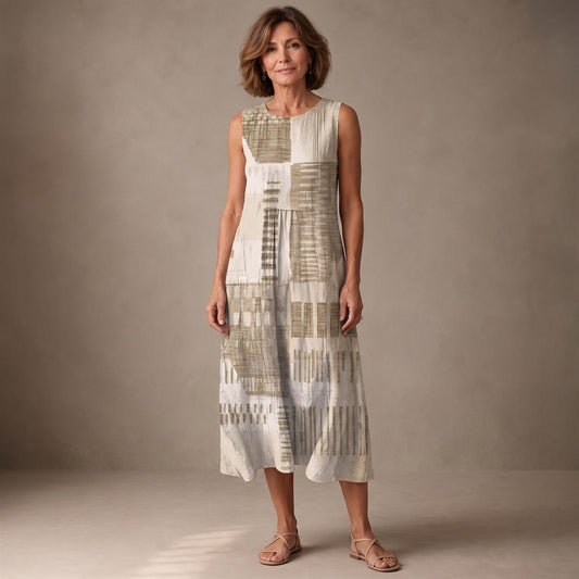 Diana | Vestido de Verano de Motivos Artísticos