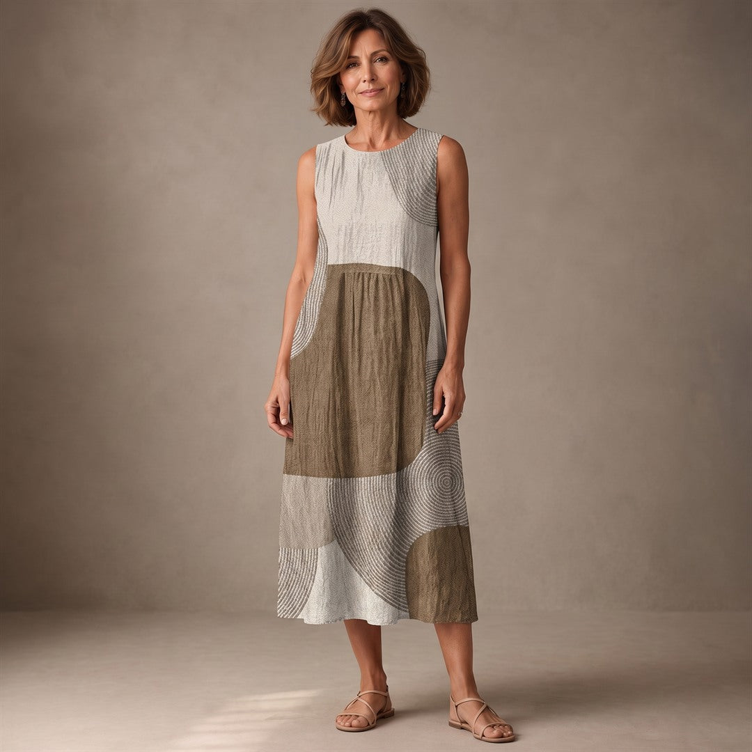 Diana | Vestido de Verano de Motivos Artísticos