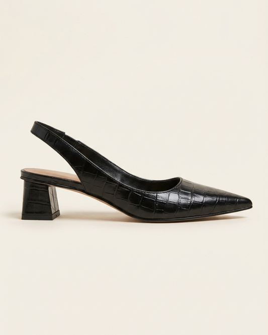 Nieves | Zapatos de tacón cuadrado elegantes