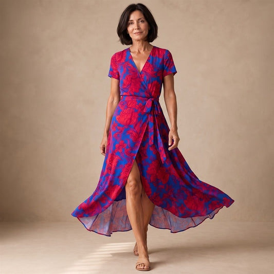 Emilia | Vestido Elegante con Escote en Pico