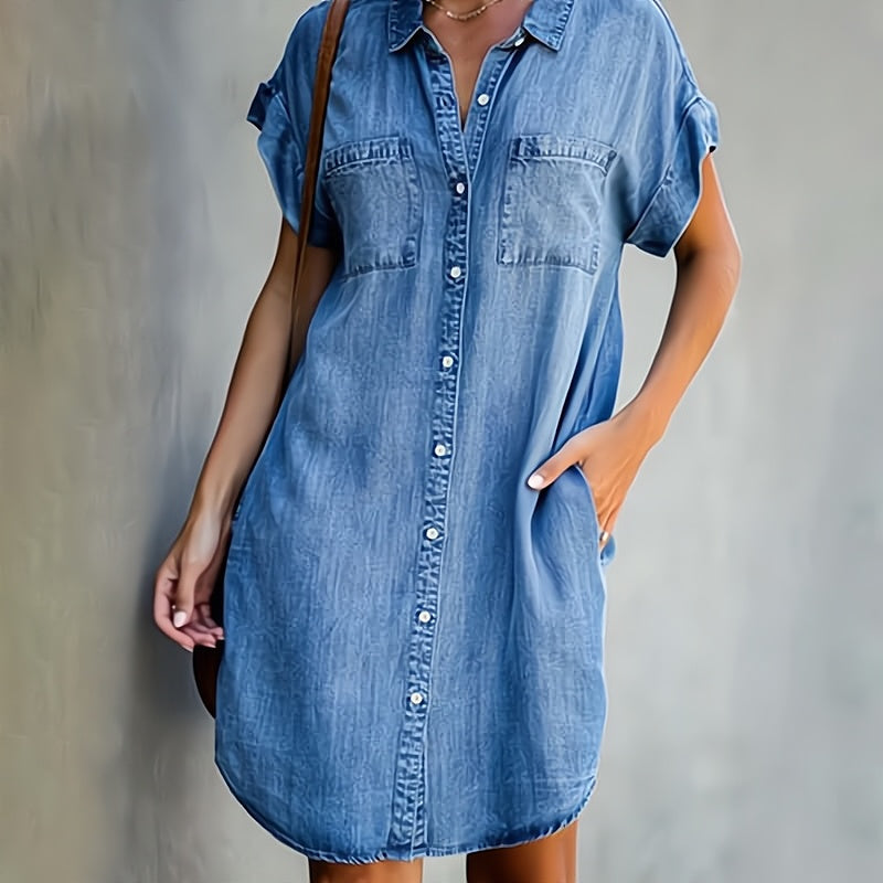 Belén | Vestido camisero abotonado