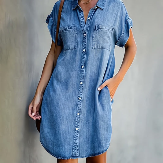 Belén | Vestido camisero abotonado
